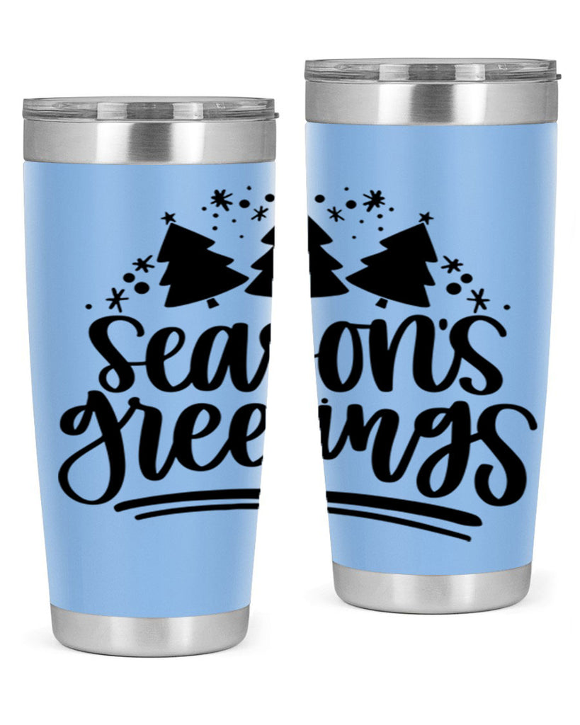 Seasons Greetings345#- winter- Tumbler