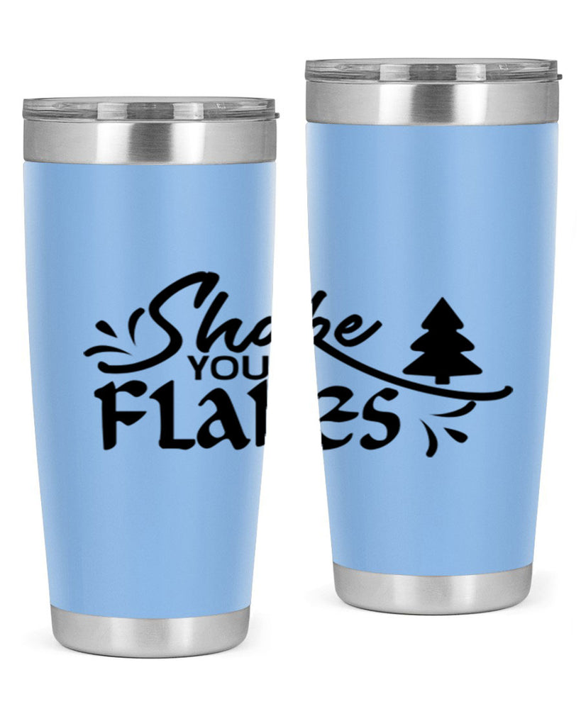 Shake Your Flakes 354#- winter- Tumbler