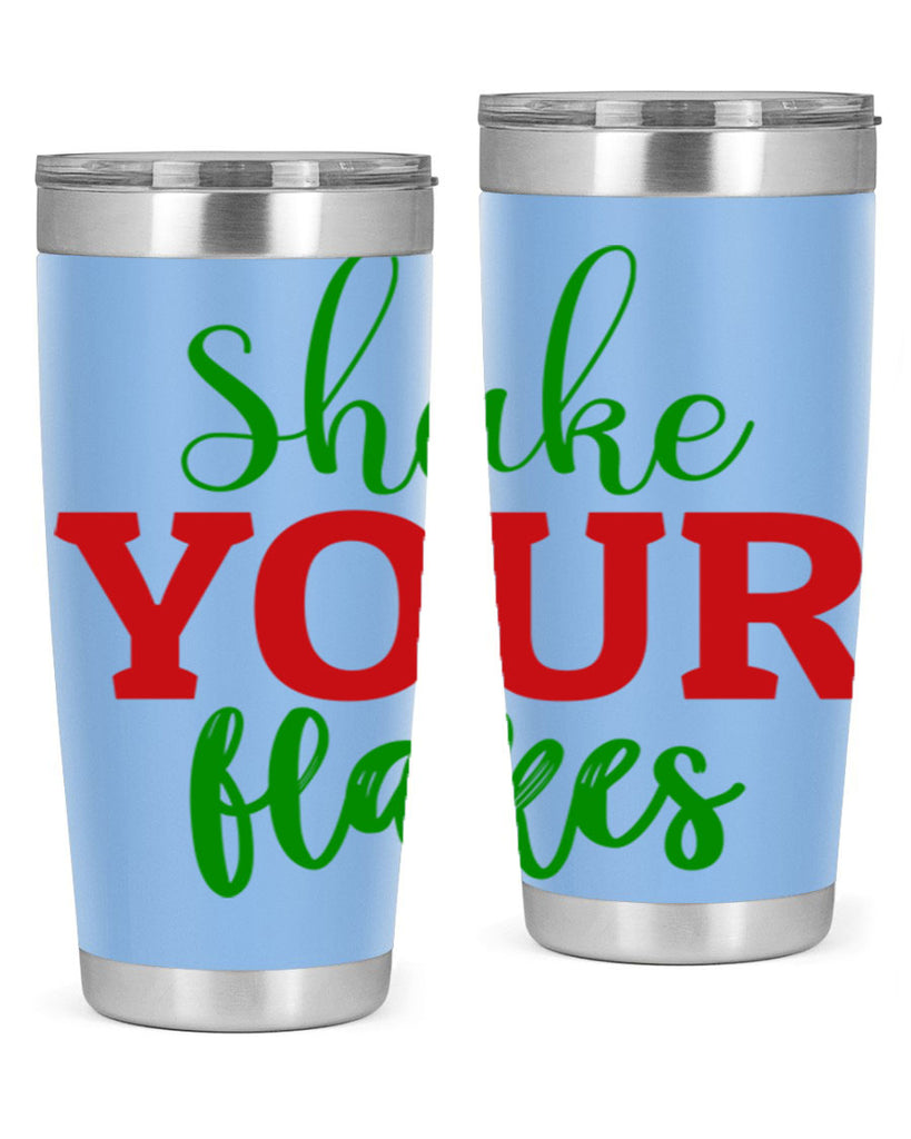 Shake Your Flakes 355#- winter- Tumbler