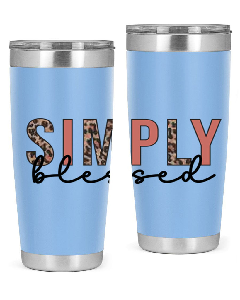 Simply blessed 575#- fall- Tumbler