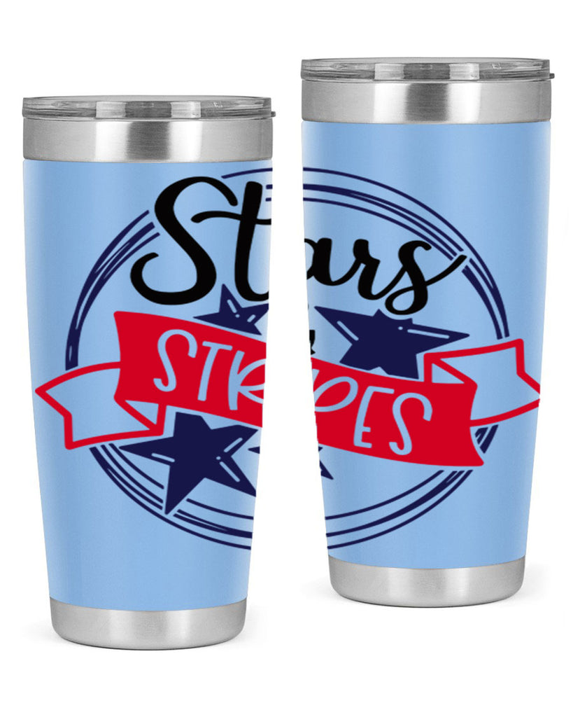 Stars StripeS Style 174#- Fourt Of July- Tumbler