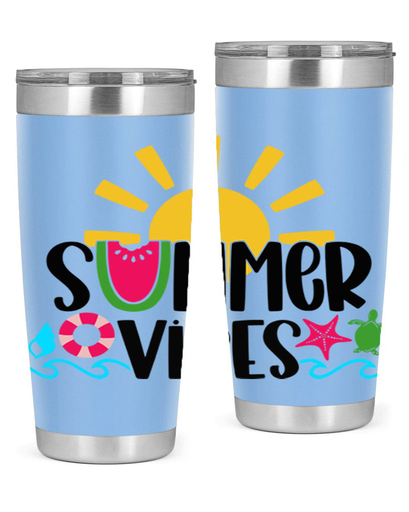 Summer Vibes Style 19#- summer- Tumbler