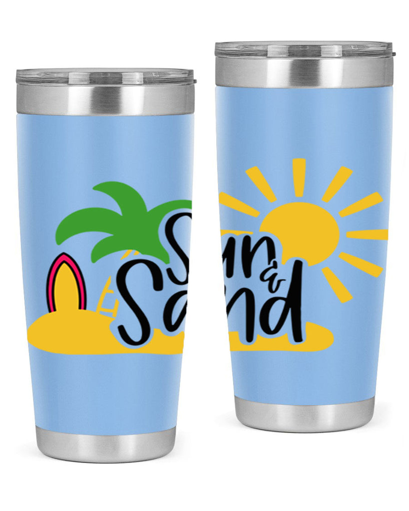 Sun Sand Style 17#- summer- Tumbler
