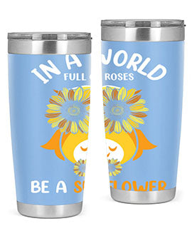 Sunflower Owl In A World A TurtleRabbit 18#- owl- Tumblers