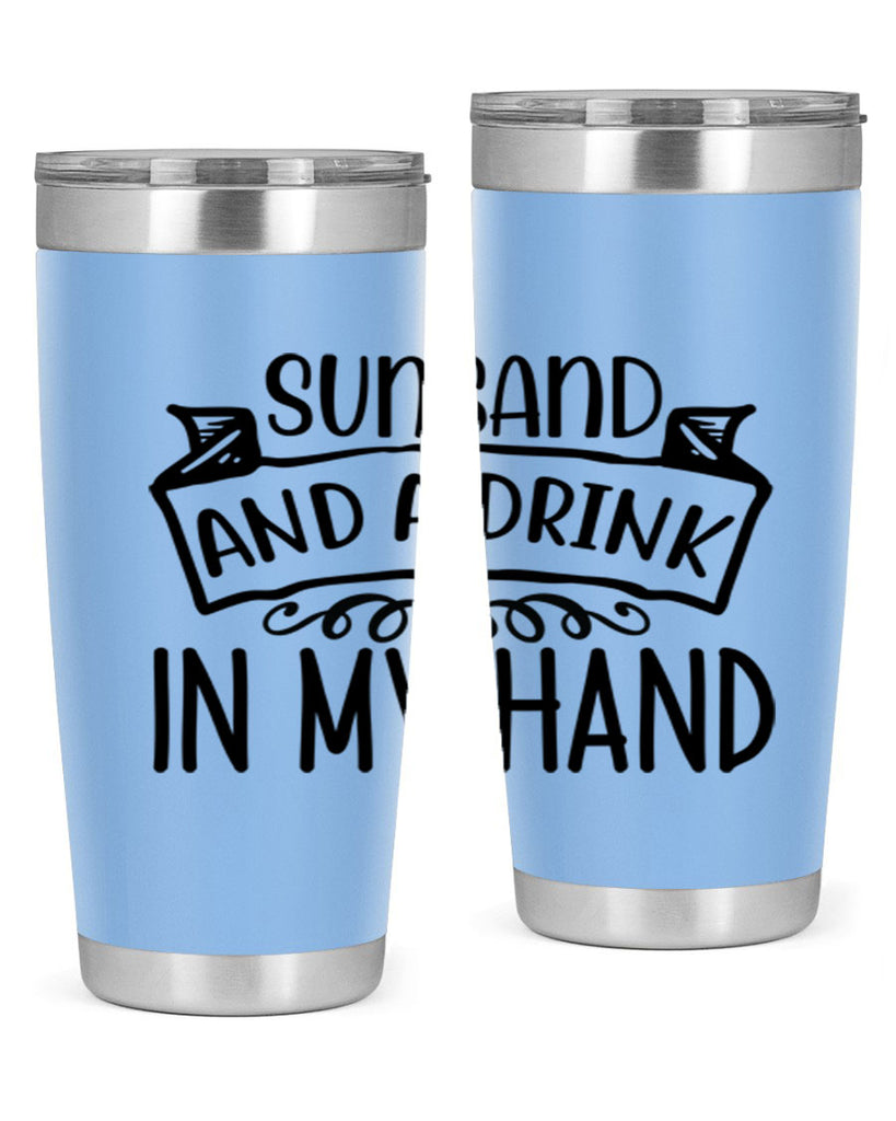 Sunsandandadrinkin 483#- zodiac- Tumbler