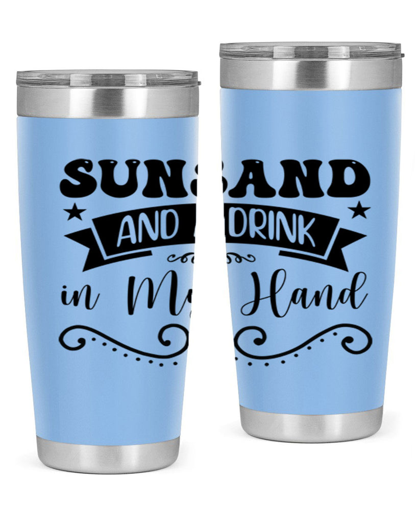 Sunsandandadrinkin 484#- zodiac- Tumbler