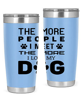 The More People Style 2#- dog- Tumbler