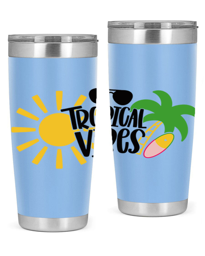 Tropical Vibes Style 9#- summer- Tumbler