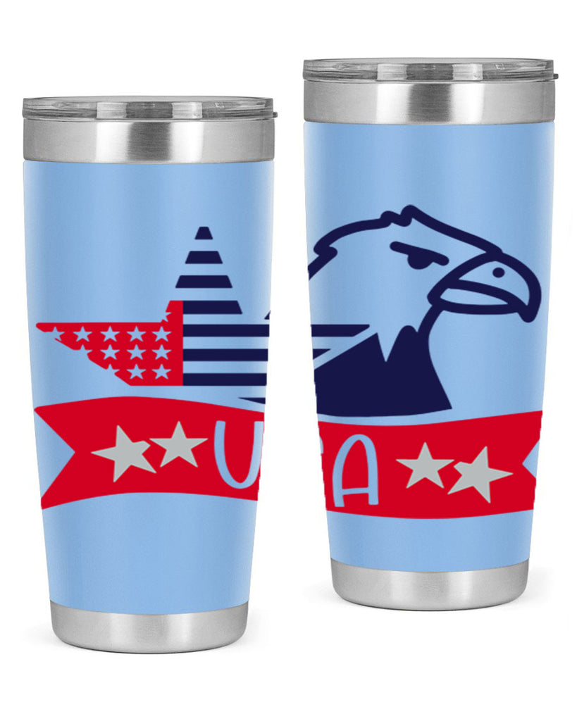 USA Style 182#- Fourt Of July- Tumbler