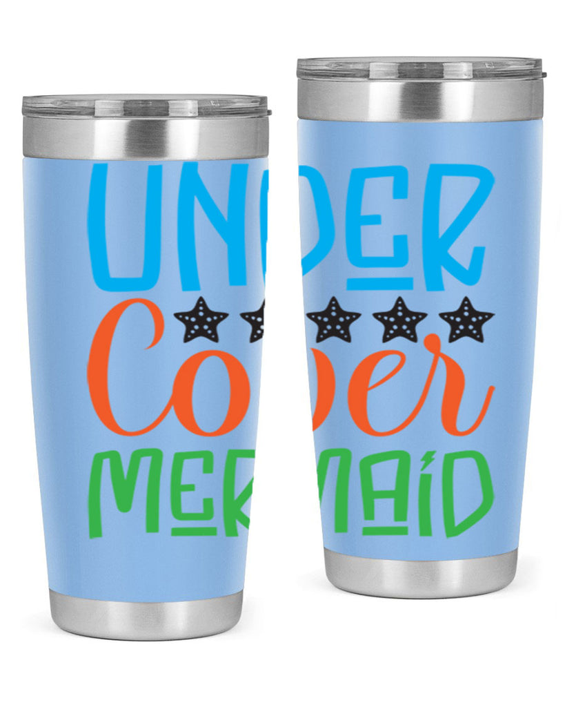 Under Cover Mermaid 648#- mermaid- Tumbler
