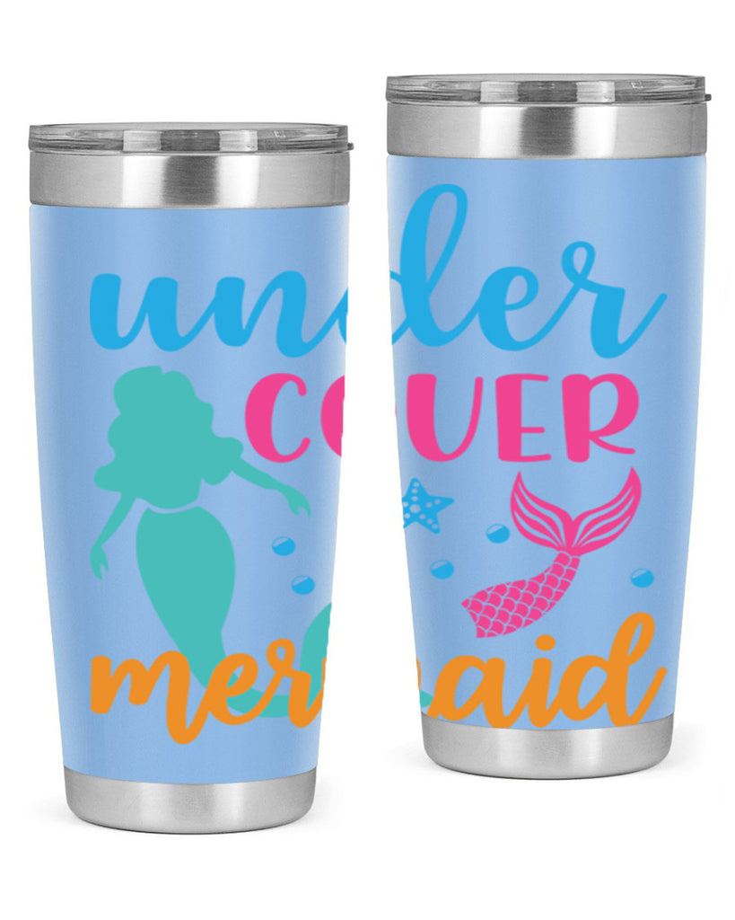 Under Cover Mermaid Design 654#- mermaid- Tumbler