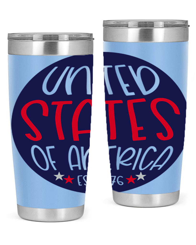 United States Of America Est Style 176#- Fourt Of July- Tumbler