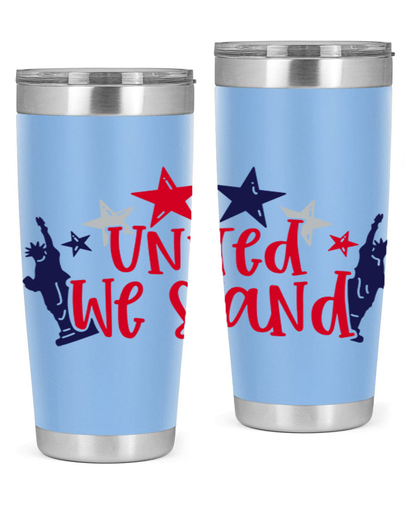 United We Stand Style 179#- Fourt Of July- Tumbler