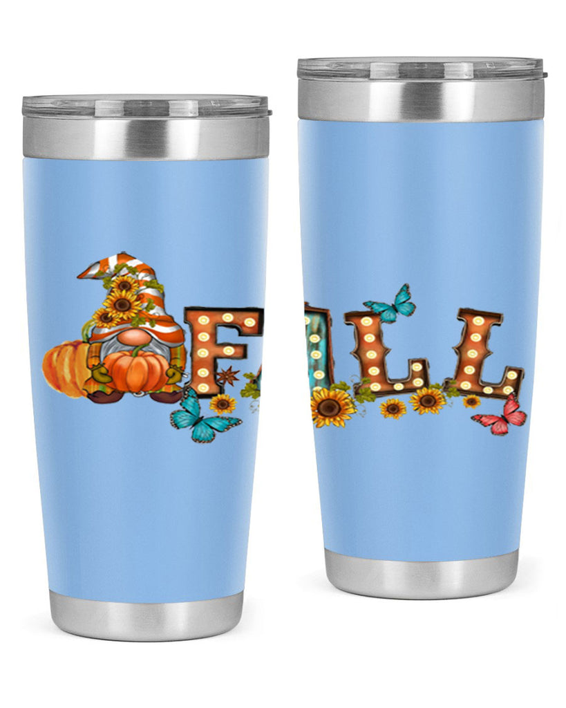 VintageFallGnome 626#- fall- Tumbler