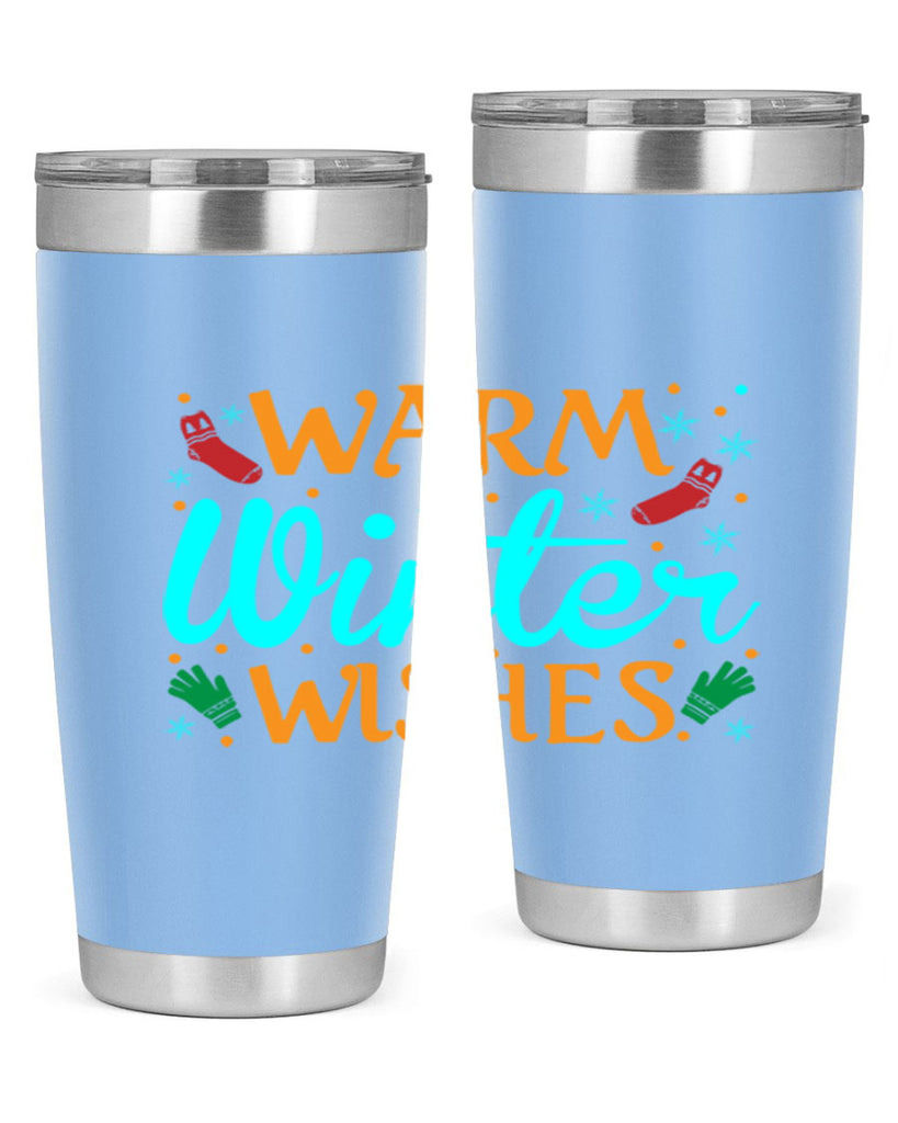 Warm Winter Wishes 465#- winter- Tumbler