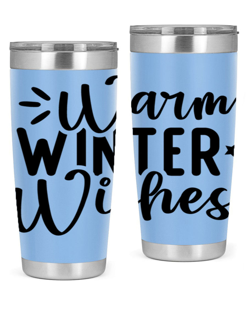 Warm Winter Wishes459#- winter- Tumbler