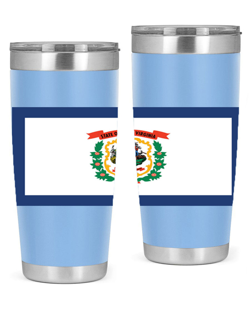 West Virginia 3#- stateflags- Tumbler