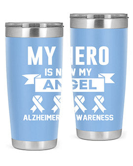 alzheimers awareness 127#- alzheimers- Tumbler
