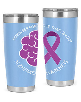alzheimers awareness style 40#- alzheimers- Tumbler