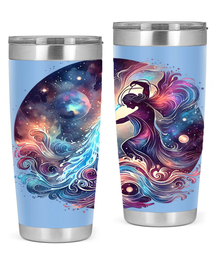 aquarius 79#- zodiac- Tumbler