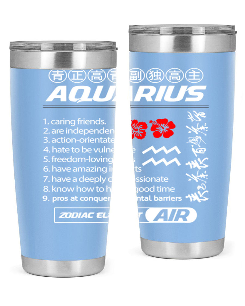 aquarius 85#- zodiac- Tumbler
