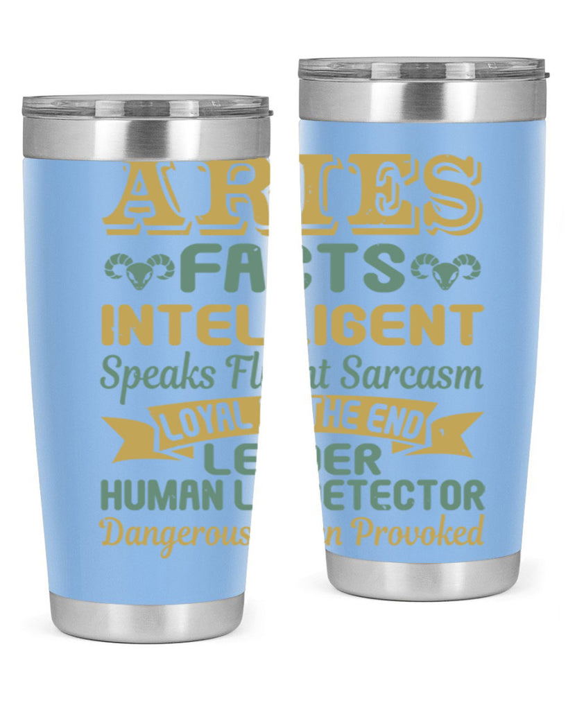 aries 123#- zodiac- Tumbler