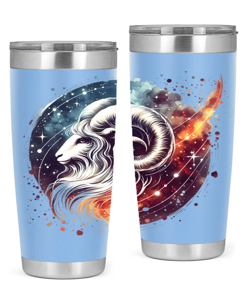 aries 124#- zodiac- Tumbler