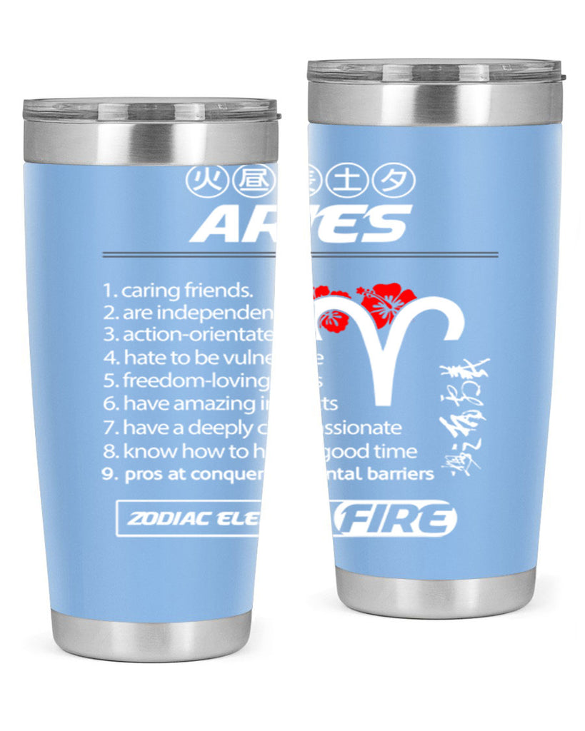 aries 137#- zodiac- Tumbler