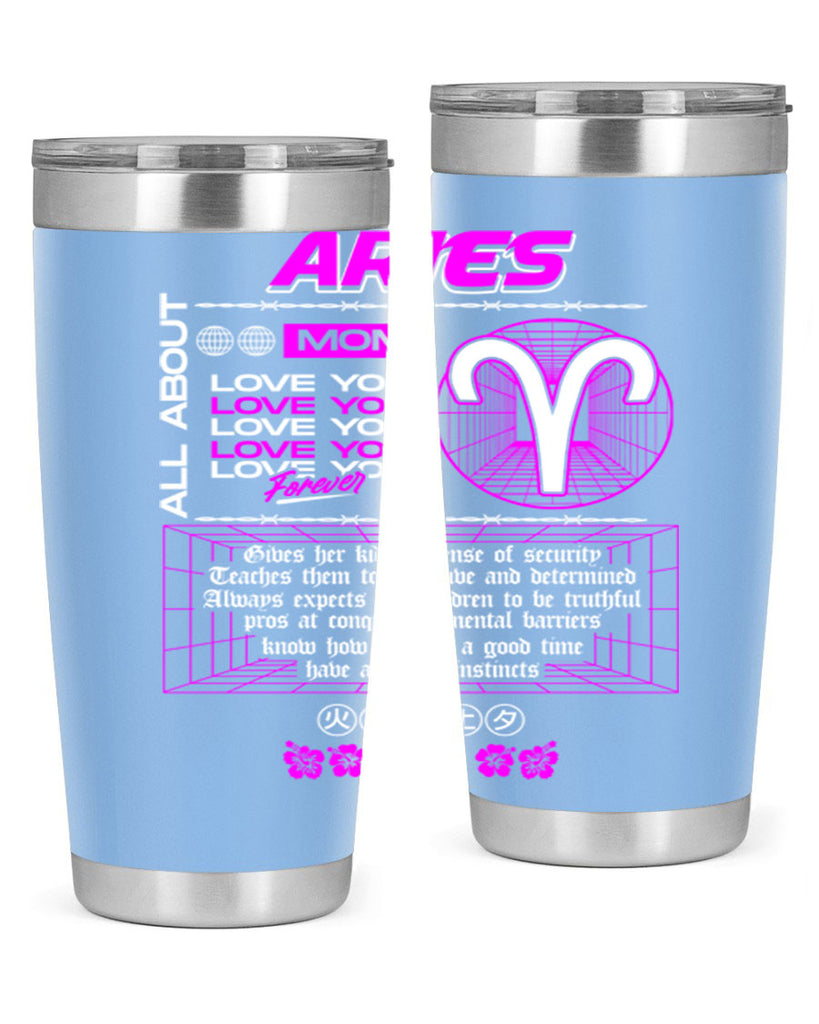 aries 138#- zodiac- Tumbler