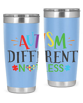 autism different not less Style 5#- autism- Tumbler