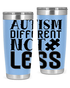 autism different not less Style 6#- autism- Tumbler