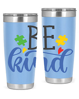 be kind Style 8#- autism- Tumbler
