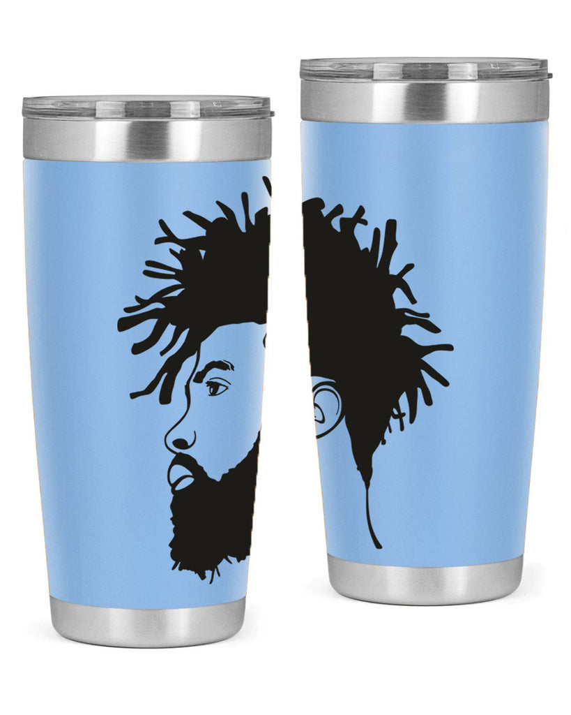 beardman 46#- black men - boys- tumbler