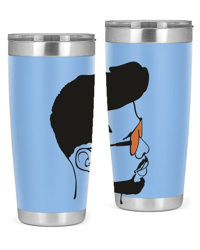 beardman 50#- black men - boys- tumbler