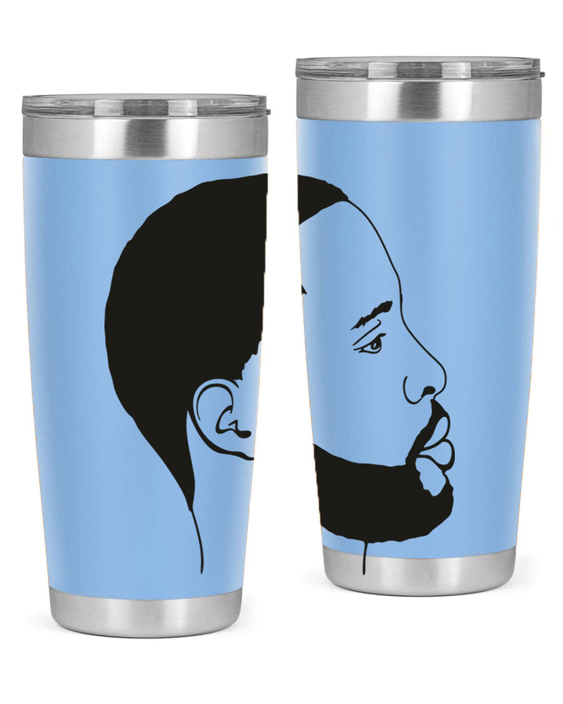 beardman 54#- black men - boys- tumbler
