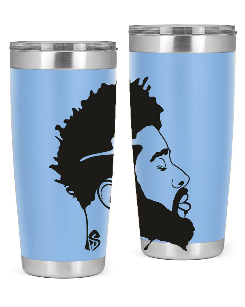beardman 59#- black men - boys- tumbler