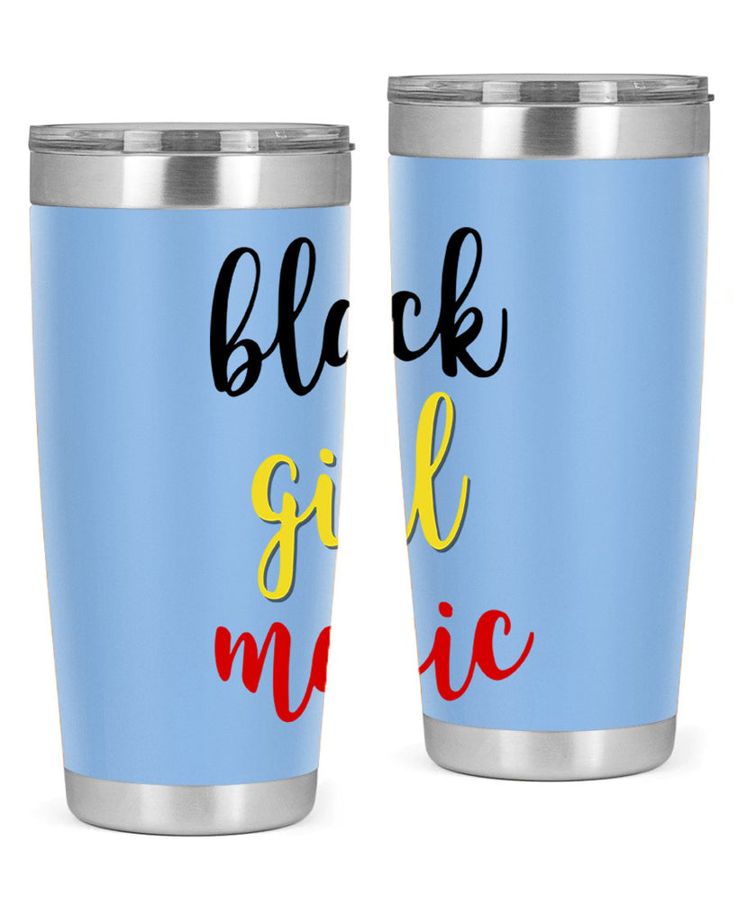 black girl magic color 246#- black words phrases- Cotton Tank