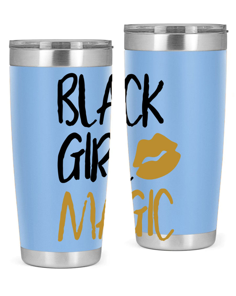 black girl magic lips cocoandbanana 245#- black words phrases- Cotton Tank