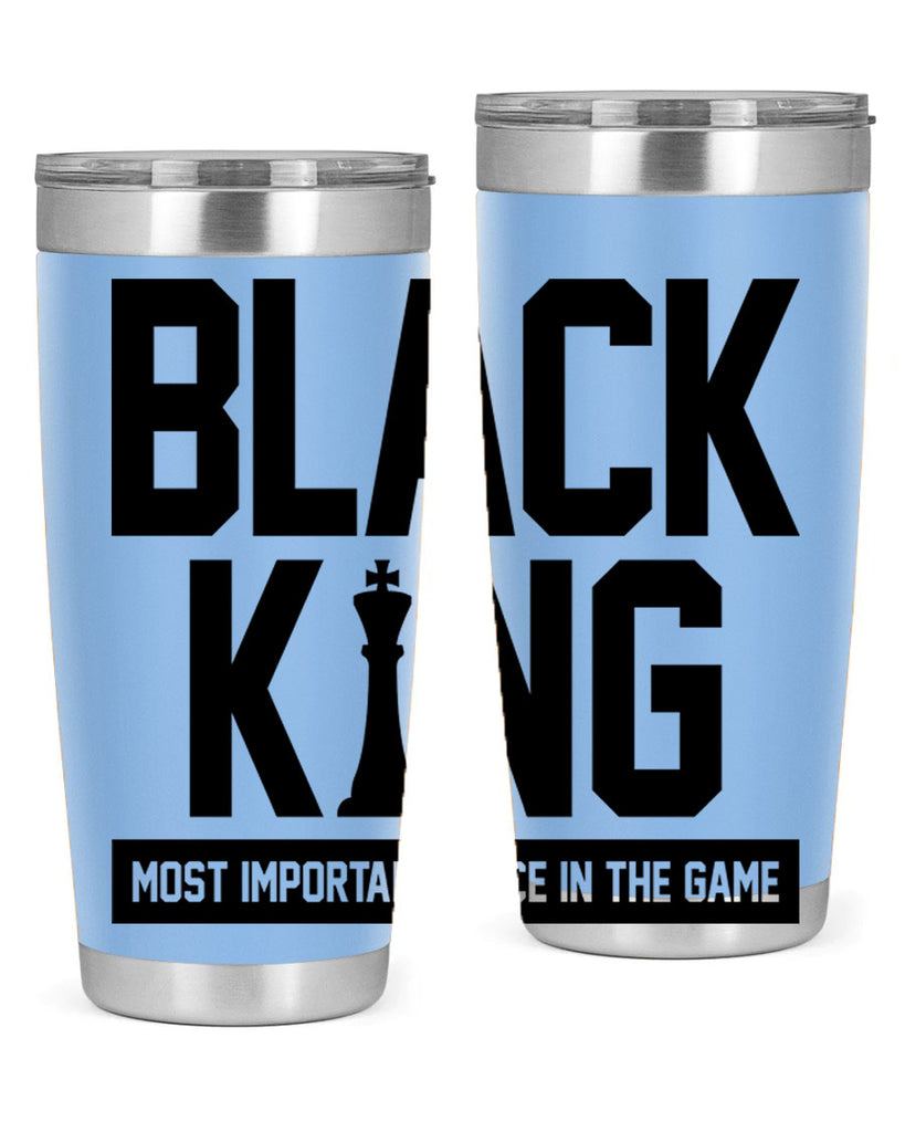 black king 199#- black words phrases- Cotton Tank
