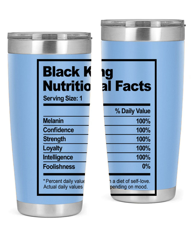 black king nutritional facts 231#- black words phrases- Cotton Tank