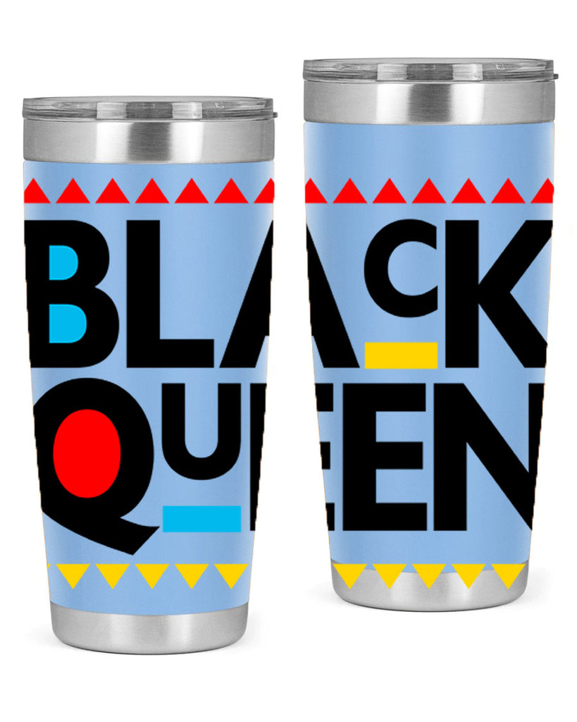 black queen 222#- black words phrases- Cotton Tank