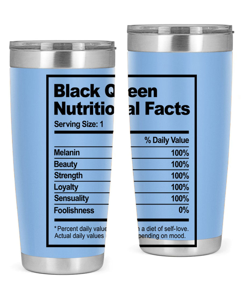 black queen nutritional facts 219#- black words phrases- Cotton Tank