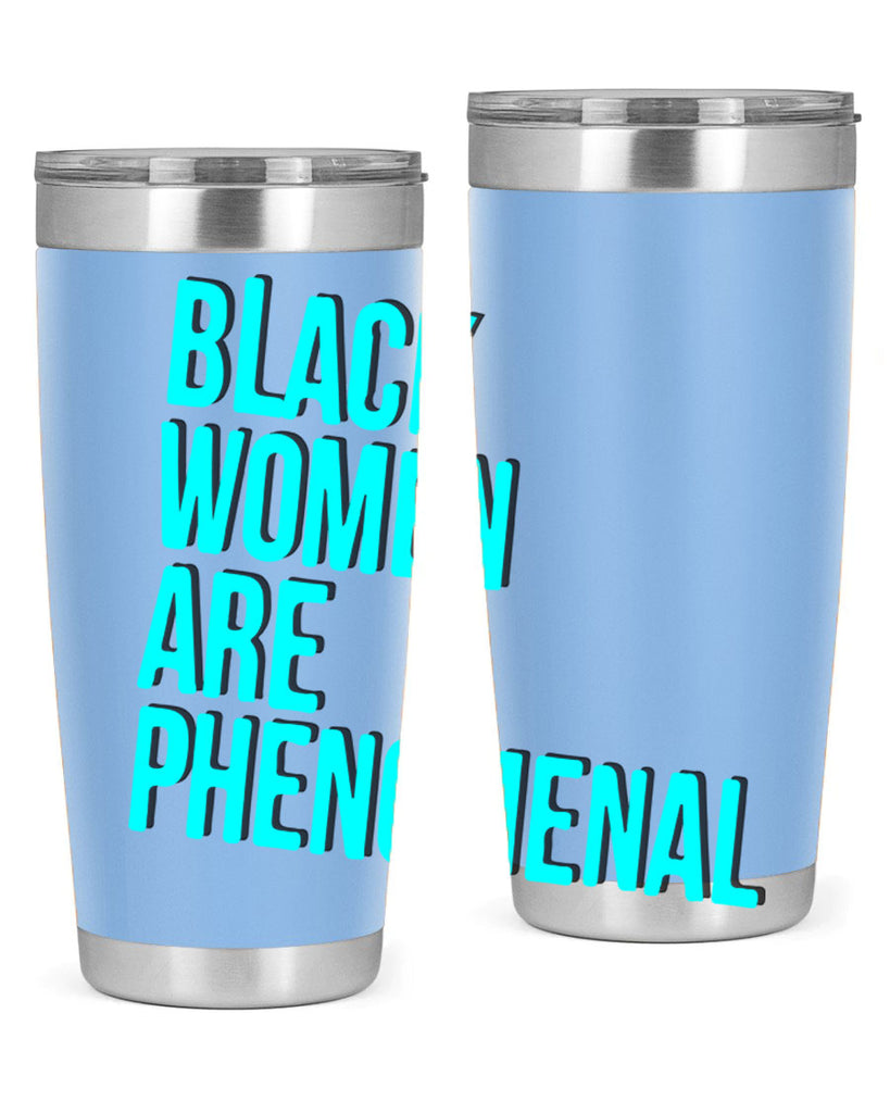 black woman are phenomenal color 216#- black words phrases- Cotton Tank