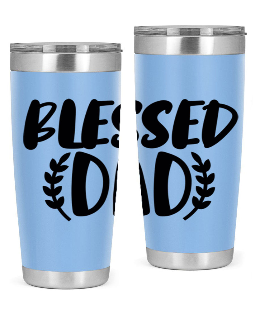 blessed dad 36#- dad- Tumbler