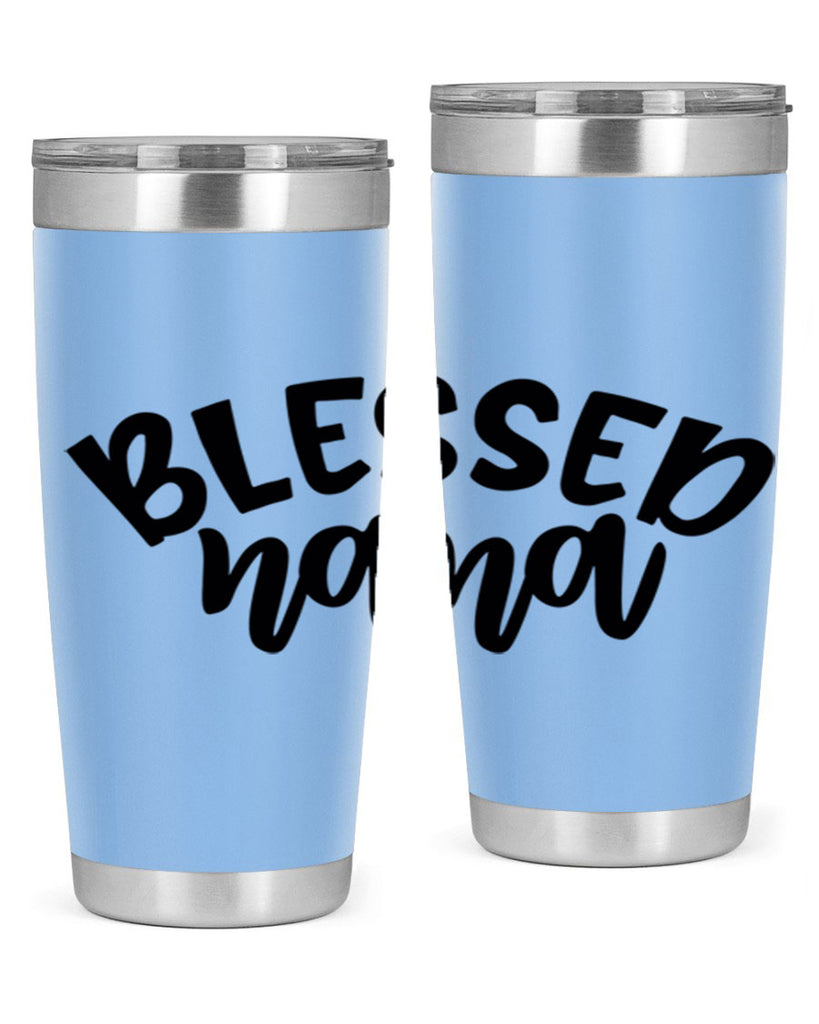 blessed nana 59#- grandma - nana- Tumbler