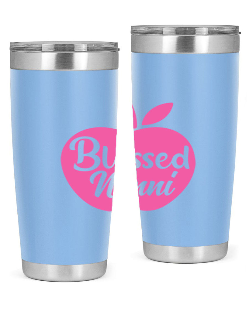 blessed nonni 58#- grandma - nana- Tumbler
