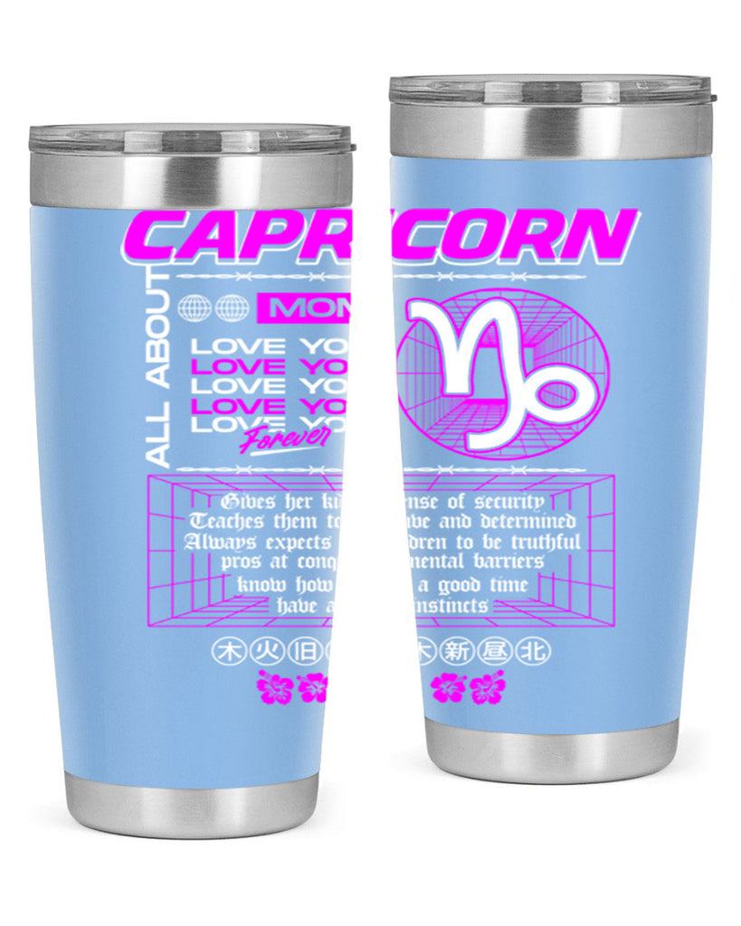 capricorn 208#- zodiac- Tumbler