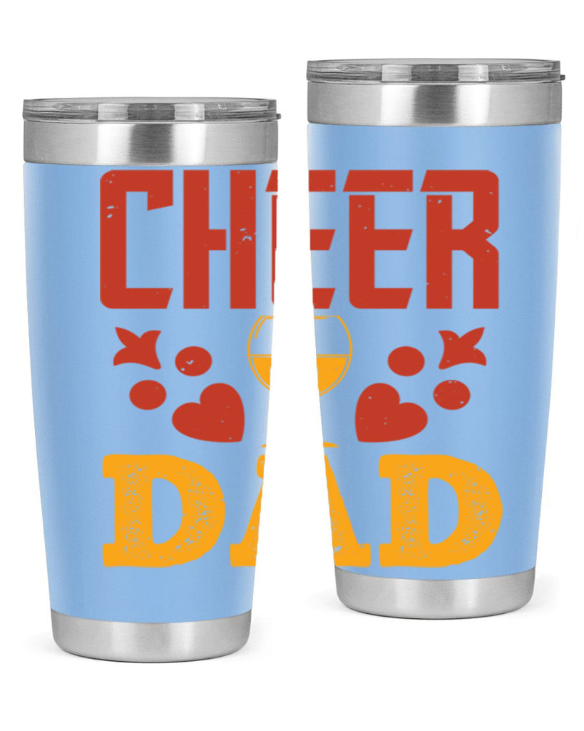 cheer dad 121#- fathers day- Tumbler