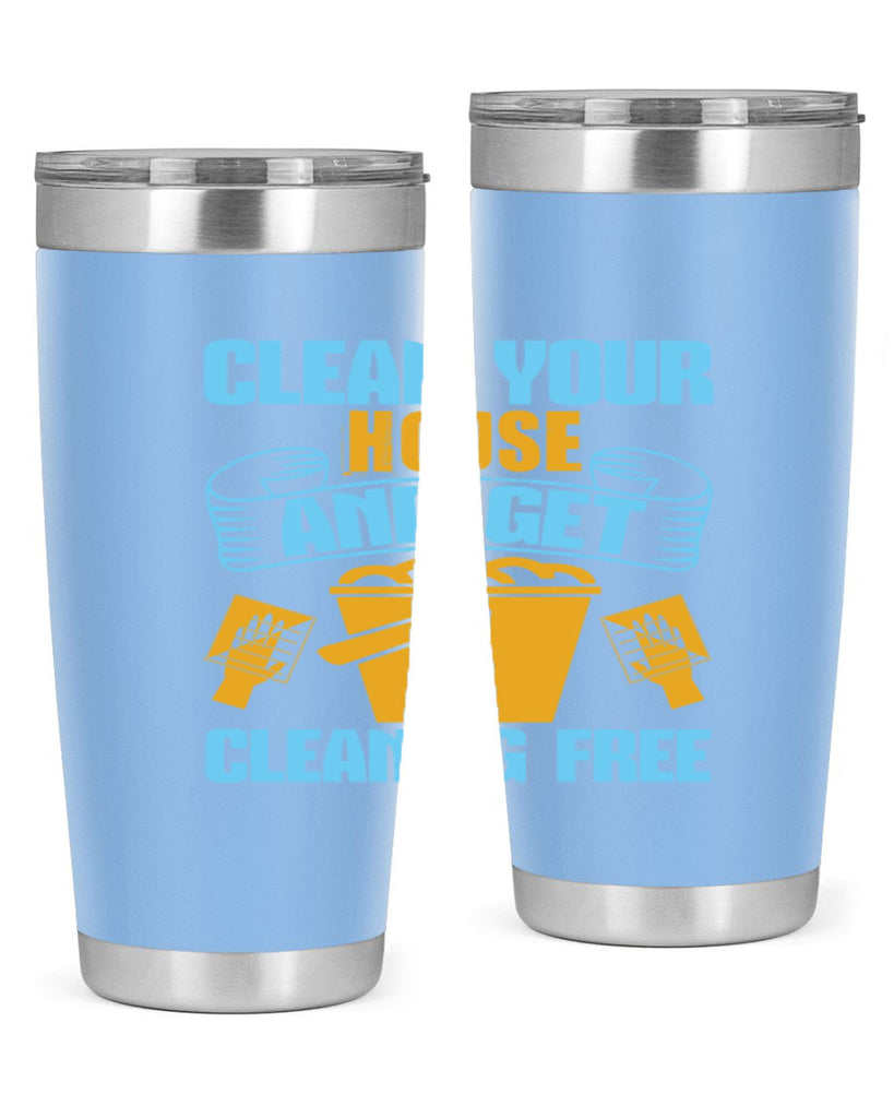 clean your house and get cleaning free Style 46#- cleaner- tumbler