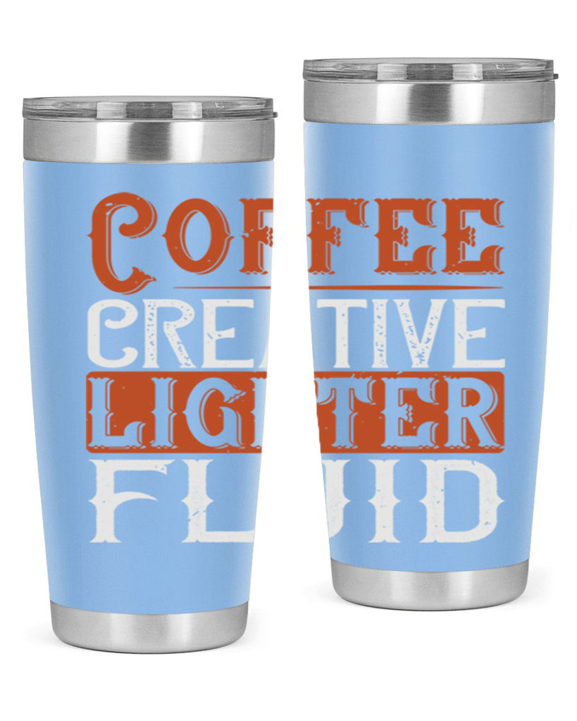 coffee creative lighter fluid 273#- coffee- Tumbler